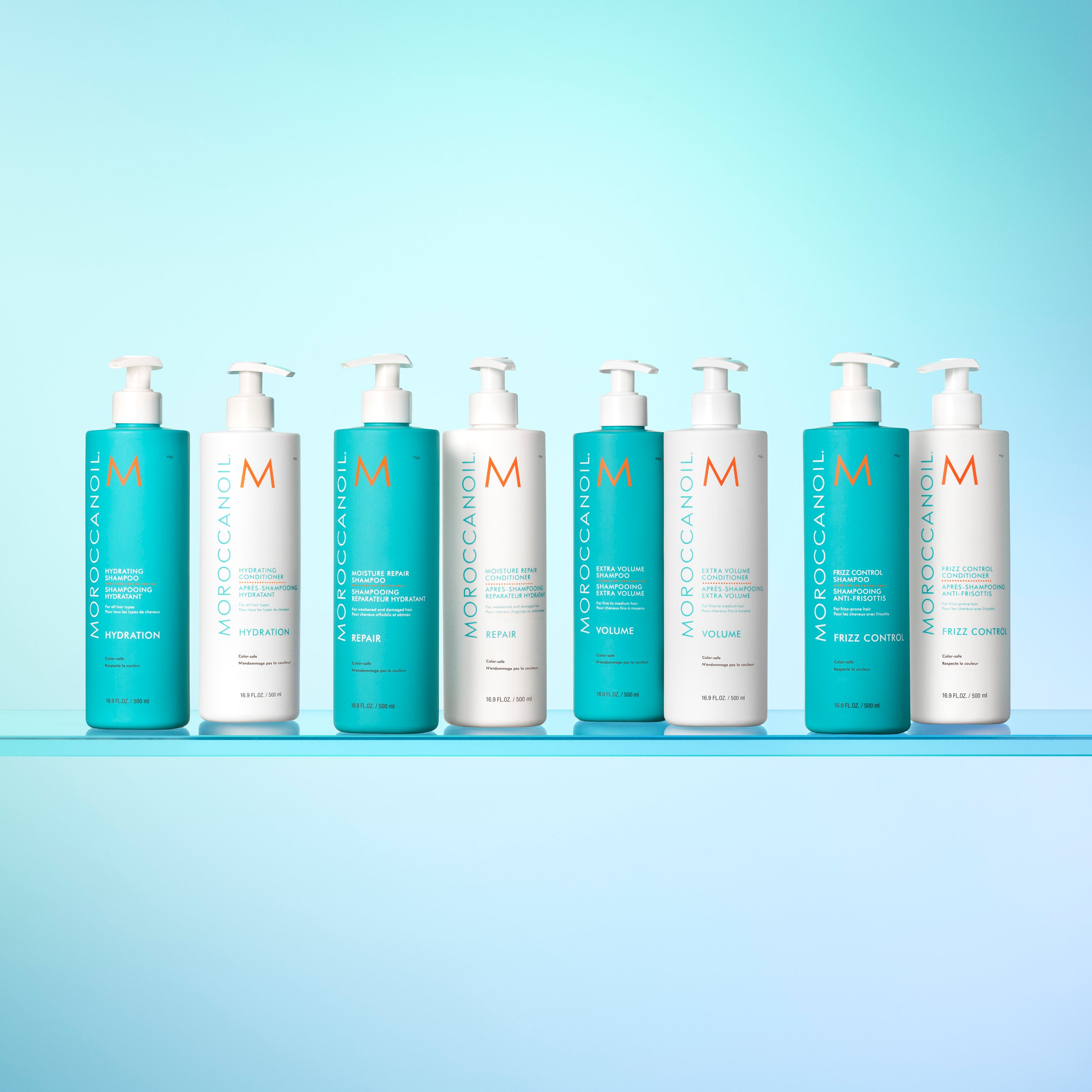 Frizz Control Shampoo & Conditioner 500 ml (duo)