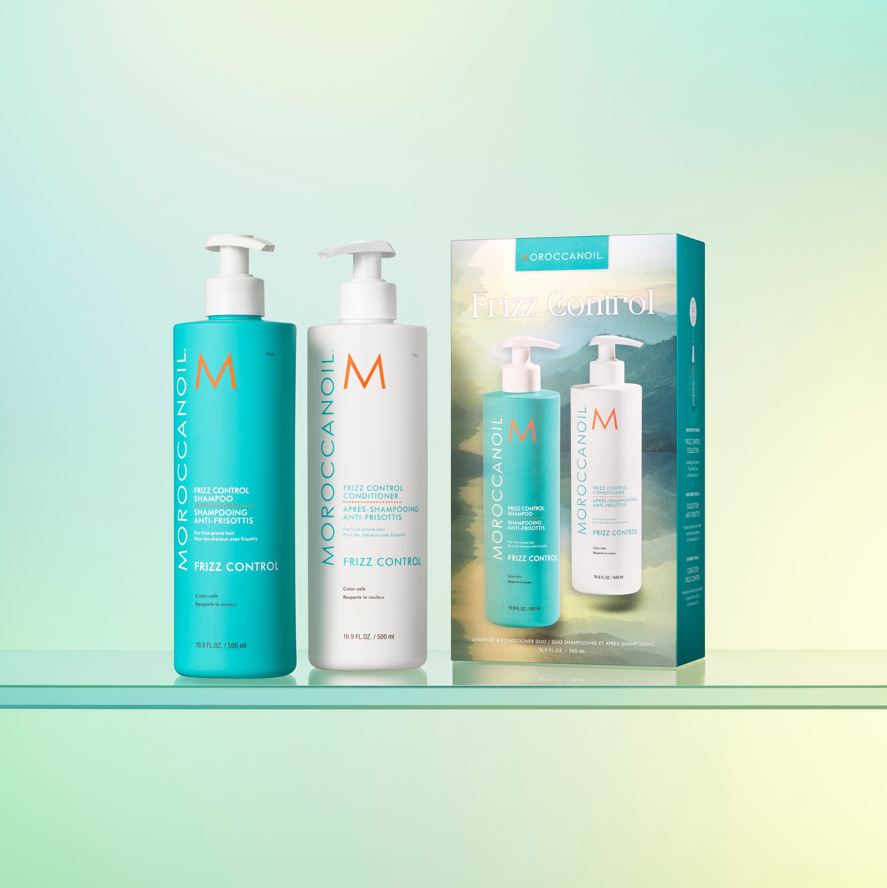 Frizz Control Shampoo & Conditioner 500 ml (duo)