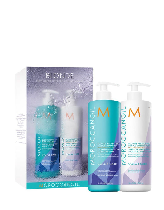 Blonde Perfecting Purple Shampoo & Conditioner Duo